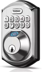 TEEHO TE002 Fingerprint Door Lock - Keyless Entry Door Lock with Keypad New !!!!