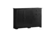 Oikiture Buffet Sideboard(Black)