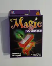 Money Morph Vintage Milton Bradley Magic Works Coin Trick~ Tenyo Metal Matrimony