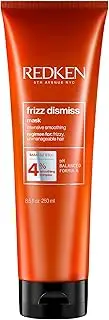Redken Frizz Dismiss Mask Intense Smoothing Treatment For Unruly Hair | Ultra Hydrating Smoothing Hair Mask | 250ml