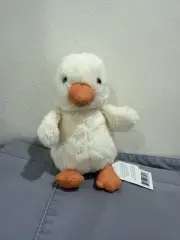 Jellycat NIPPIT DUCK Soft Plush Toy RETIRED Cute Duckling RARE Chick Ducky NWT