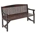 NNEDSZ Bench Chair Natural Outdoor Furniture Décor Patio Deck 3 Seater