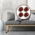 4 Pcs Modern Furniture Feet Dining Table Feet Wooden Cabinets Leg