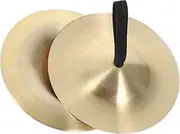 CIMAXIC Versatile Boys and Girls Cymbals Mini Percussion Instrument Hand Cymbals for Music Education Early Learning Tool