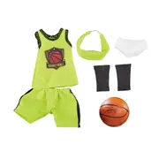 7pc Kruselings Outfit Basketball Set Fun Play Toy Clothes Costume For Dolls 3y+