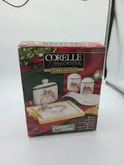 Vintage Corelle Callaway Holiday 6pc Completer Tabletop Set NEW