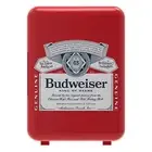 Budweiser Beer Portable 6-Can Mini Personal Fridge Cooler, MIS135BUD, Red