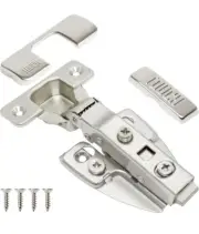 Cabinet Hinges (20 Pairs, 40 PCS) Face Frame Cupboard Door Soft Close Hinges...