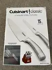Cuisinart C77SS-15PRM 15-Piece Stainless Steel Cutlery with Rotating Block Set
