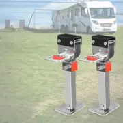 2X 400Mm Caravan Stabilizer Legs 400 Trailer Camper Drop down Corner Steady Stab