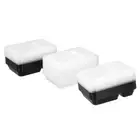 30x Lemon & Lime Reusable 2-Section Container Food Prep Storage 850ml Assorted