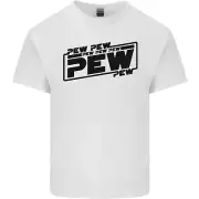 Pew Funny SCI-FI Movie Lightsabre Kids T-Shirt Childrens