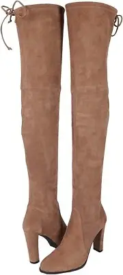 Stuart Weitzman Z83111 Women's Highland High Heel Boots Size 8.5 B