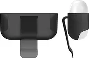 [Geekria] Wireless Earbuds Case Ultra Light Belt Clip Pocket Holder, Compatible with Apple AirPod Pro, AirPod Pro 2 True Wireless Earbuds, Charging Port Accessible (Black)