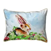 Betsy Drake Jack Rabbit Right Large Pillow 16x20