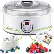 Flora Yoghurt Maker Machine-Electric Automatic Yogurt Making Machine-Large Capac