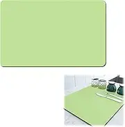 Dish Drying Mat-Diatom Mud Highly Absorbent Microfiber Kitchen Counter Mat, Dish Drying Pad for Dishes, Utensils, Pots and Pans (Green, 12*16")