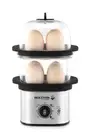 Holstein Double Tier Egg Cooker - 8 Eggs or 4 Hotdogs - NEW