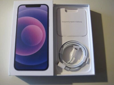 Box Only for Apple iPhone 12 Includes USB-C To Lightning Cable