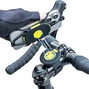 BONE Bike Tie Connect Kit 2 Magnetic, 360 Degree Rotatable Quick Release Universal Phone Holder for Handlebar Stem Mount, Garmin Cycling Computer with Shock-Absorption Fits 4.7-7.2 inch iPhone Samsung