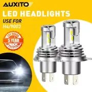 AUXITO NEW H4 9003 LED Headlight Kit High Low Beam Bulbs 24000LM 6500K Noiseless (for: Smart)