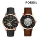 【FOSSIL】TOWNSMAN AUTO 機械男錶44mm(ME3170/ME3195)