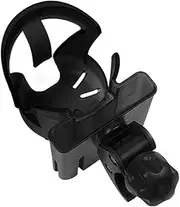 Stroller Cup Holder Attachment,Bottle Cup Holder for Wheelchair | 360 Rotatable Non-Slip Baby Must Haves, Cellphone Stand for Stroller, Walker, Biking, Travel Accessories