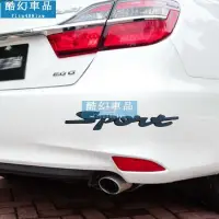 在飛比找蝦皮購物優惠-Jht 車標 車貼  新款汽車3D立體車貼 SPORT改裝標