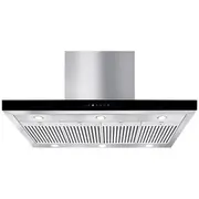 Artusi 120cm Wall Mounted BBQ Rangehood - Black Facia
