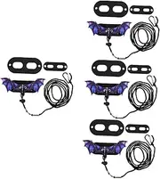 BESPORTBLE 4 Sets Little Pet Bat Strap Comfortable Reptile Harness Small Animal Harness Carriers Suspenders Outdoor Decoration Lizard Traction Belt Turtle Outdoor Decor Purple Cloth