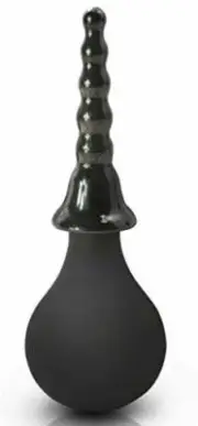 Beauty Molly Douche Enema Superior Medical Materials Anal Bulb Black 340ml Ounce