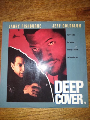 Deep Cover LaserDisc (Larry Fishburne / Jeff Goldblum) - 1992 *Sealed*