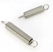 2pcs/lot 1.0mm Stainless Steel Tension Spring Extension Spring Outer Diameter 8mm 10mm 12mm Length 40-100mm(90mm,8mm)