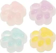 Gadpiparty 4Pcs Diamond Drawing Fixator Cat Paw Magnetic Holders for DIY Crafting Embroidery and Cross Stitch Convenient Tool for Neat Workspace and Enhanced Efficiency