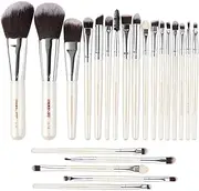 Set of 22 PCS Makeup Brush Kit for Foundation Liquid Blending Powder Eyeshadow Blush Cosmetics Concealer Brushes with Soft & Dense Bristles Assorted Color 7