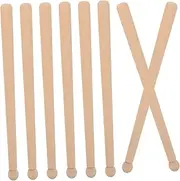 HOODANCOS 8pcs Drum Sticks Kids: Wooden Drumsticks for Kids - Lightweight Ergonomic Design for Drumming Electronic Drum Accessories and Percussion Training