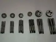 NEW BRITISH STANDARD FINE TAP & DIE SET 3/16"-1/2" BSW 24 pcs set