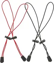 4pcs Bungee Cord Tie Backpack Bungee Cord Hiking Bungees Elastic Cord Rope Backpack for Camping Backpacking Backpack Adjustable Bungee Cords Sling Backpack Light Backpack Plastic