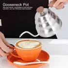 Stainless Steel Pour Over Coffee Tea Kettle Gooseneck Spout Pots Kitchen AU