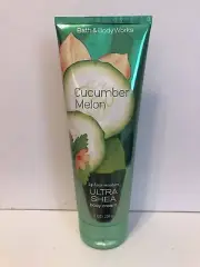 Bath & Body Works Cucumber Melon Ultra Shea Body Cream 8 Oz DISCONTINUED NEW
