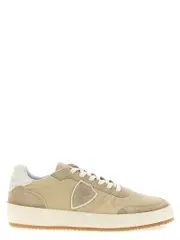 [Philippe Model] Philippe Model-Nice Low Sneakers Beige-Uomo 40IT