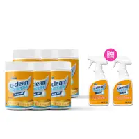 在飛比找momo購物網優惠-【u-clean】2024新年組 6罐 神奇除菌洗淨粉1.1