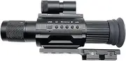 Night Vision Scope with 3X Telescope, All-Metal Design, Day and Night Vision Capability, Ideal for Hunting, Fishing, Hiking and Outdoor Activities, Black