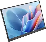 11inch Portable Monitor, 2160x1440 FHD USB C HDMI Second External Monitor, Ultra Slim IPS Display with Dual Speakers for Phone Tablet PC (with Case)