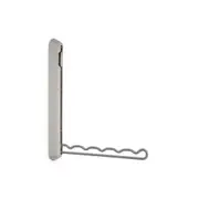 Joseph Joseph Orderly Retractable Hang Rail Closet Clothes Organiser 26cm Ecru