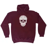 Artistic Skull - Funny Novelty Hoodies Hoodie