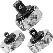 3Pcs Finger Ratchet Wrench Set, 1/2inch 3/8inch 1/4inch Multifunctional Mini Ratchet Wrench Repair Hand Tool Carbon Steel Reversible Thumb Wheel Ratchet Wrench for Auto Repair