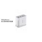 【WELLYPOWER】USB A + TYPE C 三孔輸出 GAN氮化鎵 65W 快速充電器