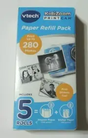 VTech KidiZoom Printcam Paper Refill Pack 280 Photos Instant Print Rolls Cam