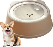 Pet Water Bowl | Dog Bowl No Tip Dish Slow Water Feeder,Portable Slow Drinking Bowl, Non-Slip Feeding Container for Dogs Cats, Pet Supplies